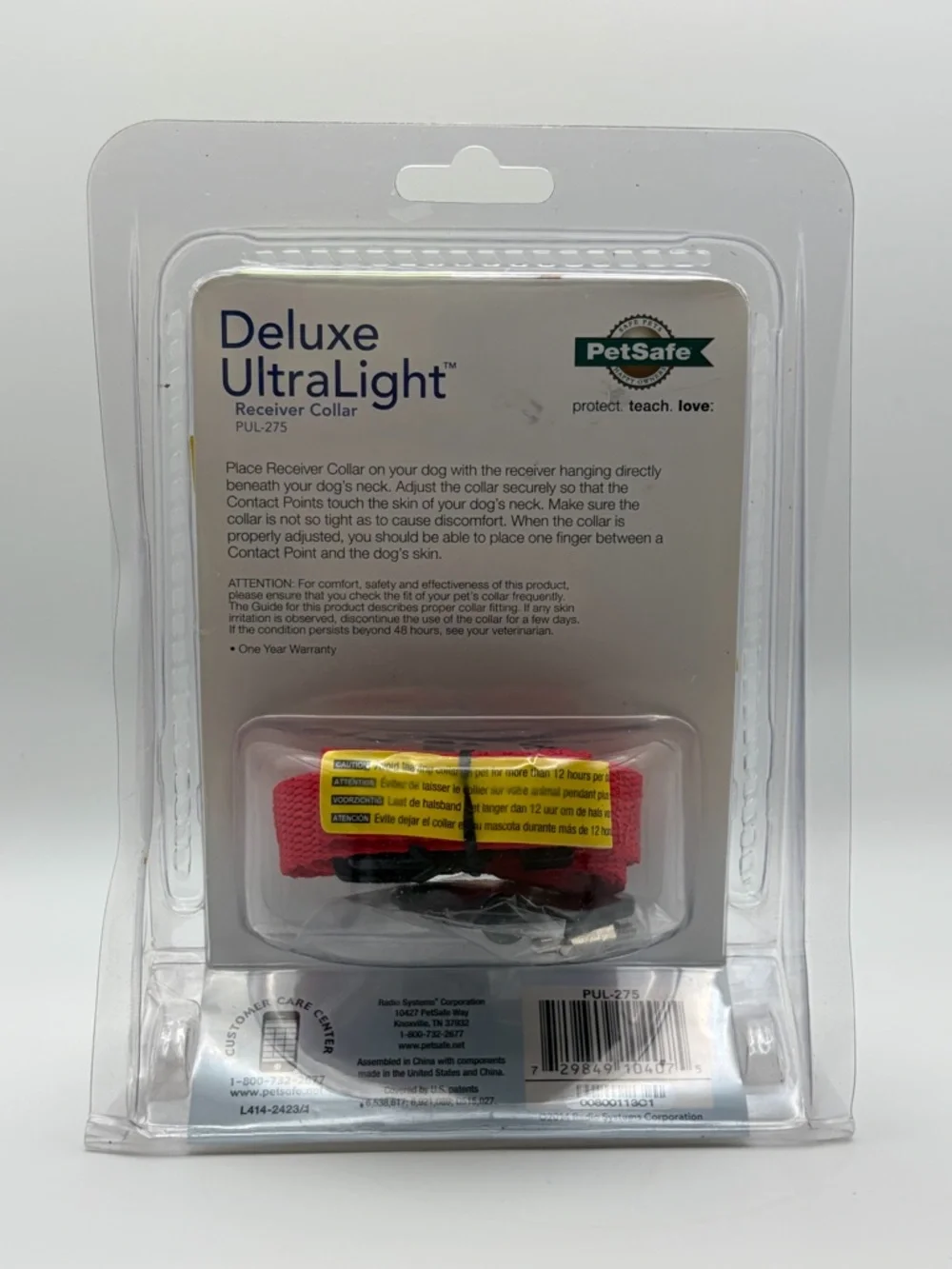 PetSafe PUL-275 In-Ground Deluxe Ultralight Collar Receiver New In Pkg Add A Pet